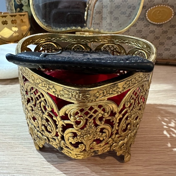 Vintage Coach Leatherware signature canvas and leather key/cardholder - EUC - Picture 3 of 10